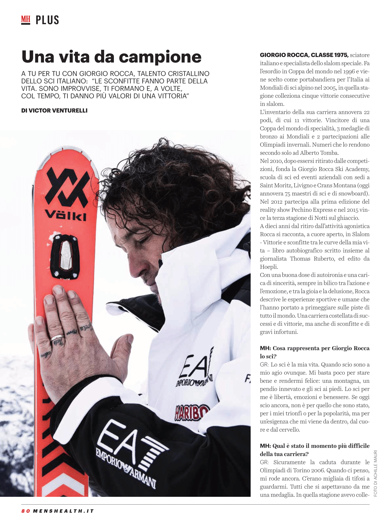 Mens Health - Giorgio Rocca